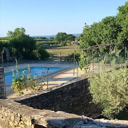 Location Chaleureuse A Avec Piscine Partagee * Orgnac-l'Aven